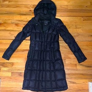 Black North Face Parka XS
